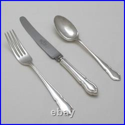 DUBARRY Design Sheffield Crown Silver Service 84 Piece Canteen of Cutlery Set