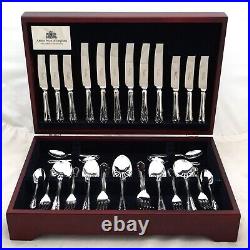 DUBARRY Design Sheffield Made Silver Service 44 Piece Canteen Cutlery Set