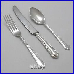 DUBARRY Design Sheffield Made Silver Service 44 Piece Canteen Cutlery Set