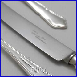 DUBARRY Design Sheffield Made Silver Service 44 Piece Canteen Cutlery Set