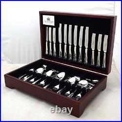 DUBARRY Design Sheffield Made Silver Service 44 Piece Canteen Cutlery Set