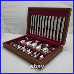 DUBARRY Pattern Osborne Silversmiths Silver Service 124 Piece Canteen of Cutlery