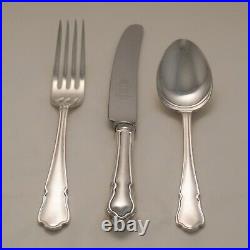 DUBARRY Pattern SHEFFIELD CROWN Silver Plated 127 Piece Canteen of Cutlery