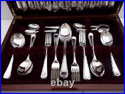 Debenhams Silver Plated Canteen Cutlery 60 Pieces Bead