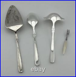 EKCO Eterna'Inverness' Silver Plate Flatware Set 87 piece set w Storage Chest EKCO Eterna'Inverness' Silver Plate Flatware Set 87 piece set w Storage Chest