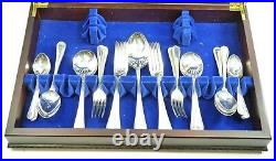 ELKINGTON Cutlery BEAD Pattern 44 Piece Canteen Set for 6