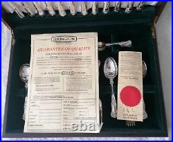 ELKINGTON Sheffield Silver Service 50 Piece Canteen of Cutlery With Certificate