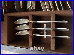 ELKINGTON Silver Service 42 Piece Vintage Canteen of Cutlery