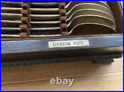 ELKINGTON Silver Service 42 Piece Vintage Canteen of Cutlery