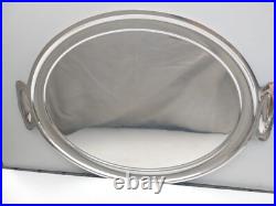 ELKINGTON arT decO Antique Silver Plate Cocktail Drinks Tray Quality Piece