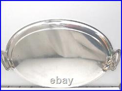 ELKINGTON arT decO Antique Silver Plate Cocktail Drinks Tray Quality Piece