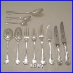ENGLISH THREAD Design SHEFFIELD Silver Service 124 Piece Canteen of Cutlery