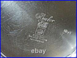 EXC. STUNNING ANTIQUE Silver Plated BARKER ELLIS 4 piece EMBOSSED TEASET