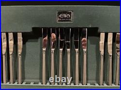 Elia Sandtone 44 Piece Cutlery Set Lightly Used In Original Wooden Box