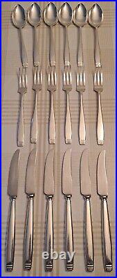 Elkington Rochester silver plate cutlery 77 pieces