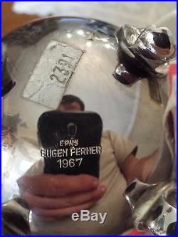 Eugen Ferner 5 Piece EPNS Tea Set 1966-1967 Tray Coffee Excellent Condition