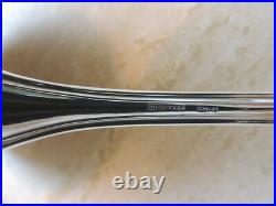 Exquisite 1955 Italian Silver Plate Flatware/cabinet 75 piece 12-place setting