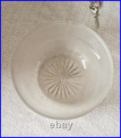 Extraordinary Antique Silver Plate English Roll Top Domed Cross Twig Butter Dish