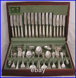 FEATHER EDGE Design ARTHUR PRICE Silver Service 84 Piece Canteen of Cutlery