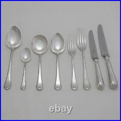 FEATHER EDGE Design COOPER BROTHERS Silver Service 44 Piece Canteen of Cutlery