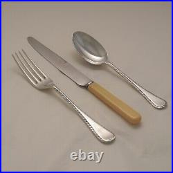 FEATHER EDGE Design JAMES DIXON Silver Service 67 Piece Canteen of Cutlery
