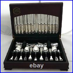 FIDDLE THREAD & SHELL By George Butler Silver Service Cutlery 124 Piece Canteen