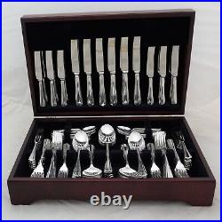 FIFTH AVENUE Design HENRY KNOWLES Silver Service 127 Piece Canteen of Cutlery