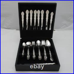 FLIRTATION Design Oneida Community Silver Service 44 Piece Canteen of Cutlery
