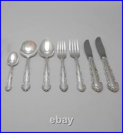 FLIRTATION Design Oneida Community Silver Service 44 Piece Canteen of Cutlery FLIRTATION Design Oneida Community Silver Service 44 Piece Canteen of Cutlery