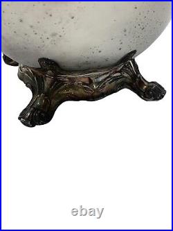 F. B. Rogers Vintage Baroque Ornate Silver Plate 4-Piece Tea Set