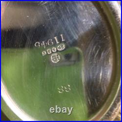 Five-piece half dragooned silver plated tea/coffee service with tray superb VTG