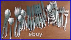 Flair Silver Plate Flatware 1847 Rogers Brothers 59 Piece Mixed Lot