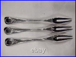 French Antique Boulenger Silver Plate Flatware 37 piece