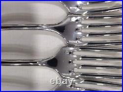 French Antique Boulenger Silver Plate Flatware 37 piece