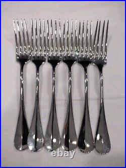 French Antique Boulenger Silver Plate Flatware 37 piece