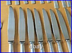 French Christofle Flatware Rare Pattern Excelent Condition 130 Pieces