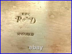 GC&W Silver Plated 4 piece classic design Tea Set+ beautifullEngraved Tray