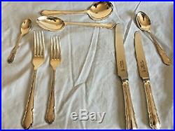 GEORGE BUTLER A1 SILVER PLATE 68 PIECE KITEMARK COLLECTION CANTEEN of CUTLERY