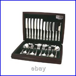 GEORGE BUTLER Silver Plate EPNS KINGS Pattern 44 Piece Canteen for 6