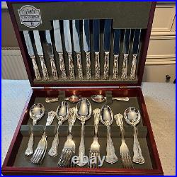 GEORGE BUTLER of Sheffield CAVENDISH COLLECTION 60 PIECE SilverPlate Cutlery