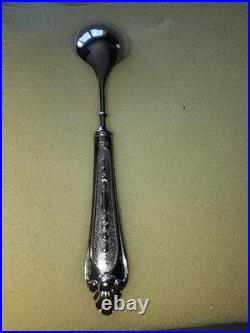 GFT LBL EP Silver Plated Vintage Italian Cutlery Set with Case 51 Pieces