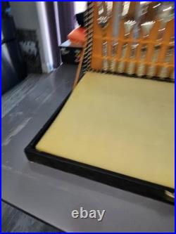 GFT LBL EP Silver Plated Vintage Italian Cutlery Set with Case 51 Pieces