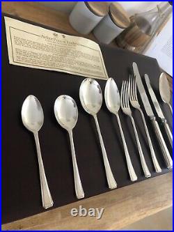 GRECIAN Design ARTHUR PRICE 66 Piece Sheffield Silver Service Canteen of Cutlery