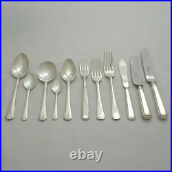 GRECIAN Design Arthur Price Sheffield Silver Service 62 Piece Canteen of Cutlery