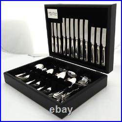 GRECIAN Design Arthur Price Sheffield Silver Service 62 Piece Canteen of Cutlery