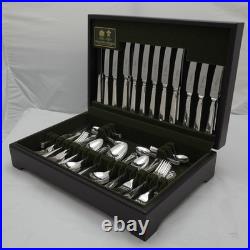 GRECIAN Design Arthur Price Sheffield Silver Service 84 Piece Canteen of Cutlery