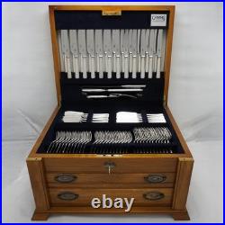 GRECIAN Design Carrs Silver Service St James 150 Piece Canteen of Cutlery Set