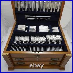 GRECIAN Design Carrs Silver Service St James 150 Piece Canteen of Cutlery Set