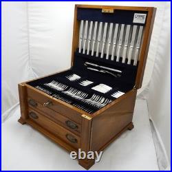 GRECIAN Design Carrs Silver Service St James 150 Piece Canteen of Cutlery Set