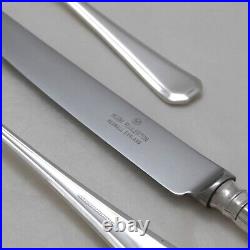 GRECIAN Design HUGH FOULERTON Silver Service 84 Piece Canteen of Cutlery Set